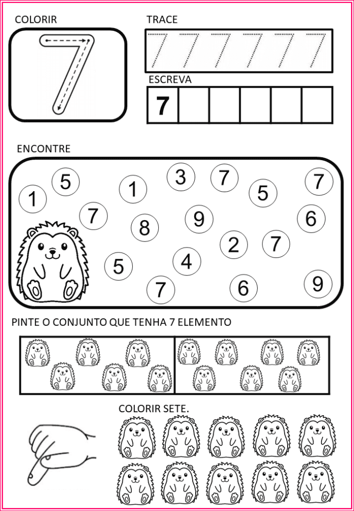 Atividade N Mero E Quantidades Educa Market