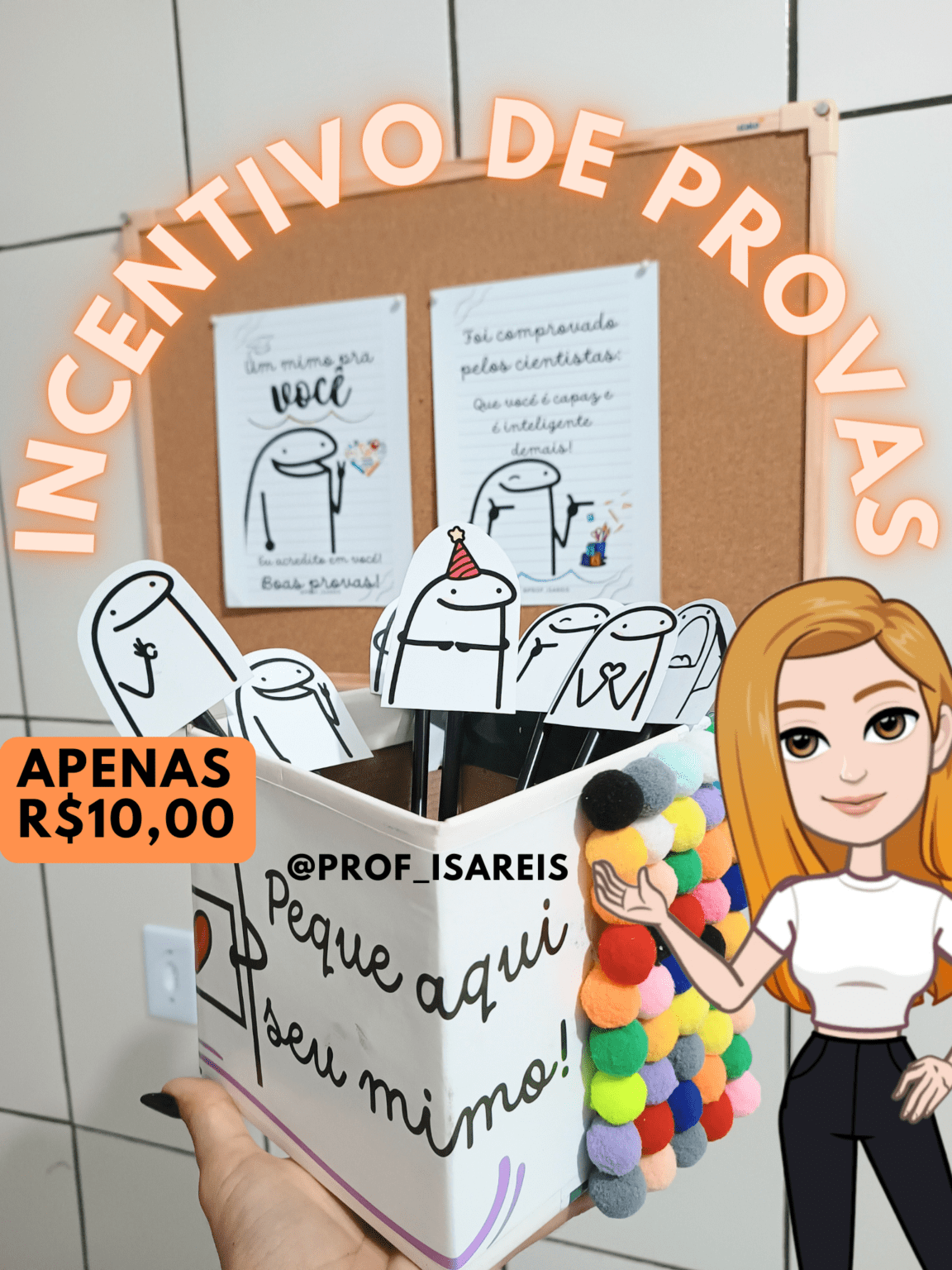 Kit Incentivo Provas Flork Educa Market