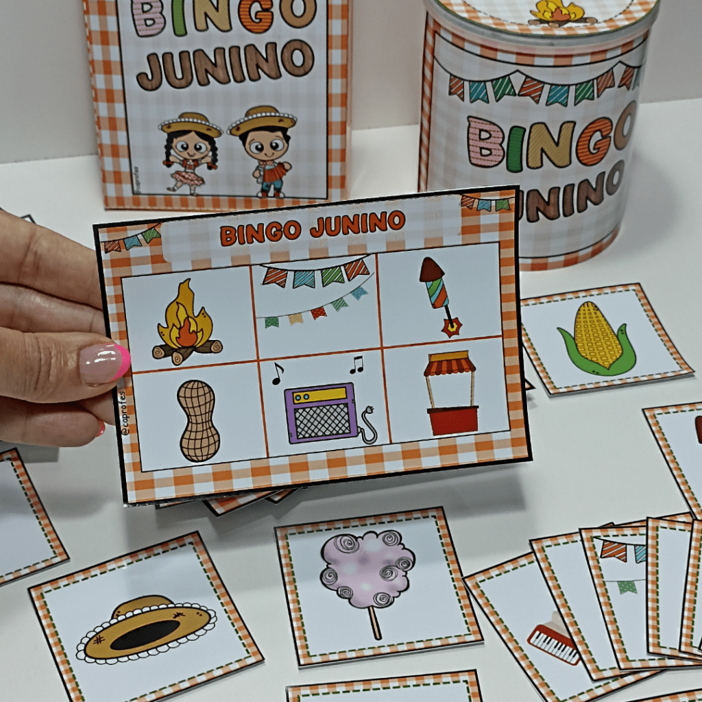 Bingo junino Educação Infantil Educa Market