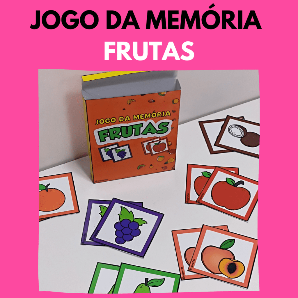 Jogo Da Mem Ria Frutas Educa Market