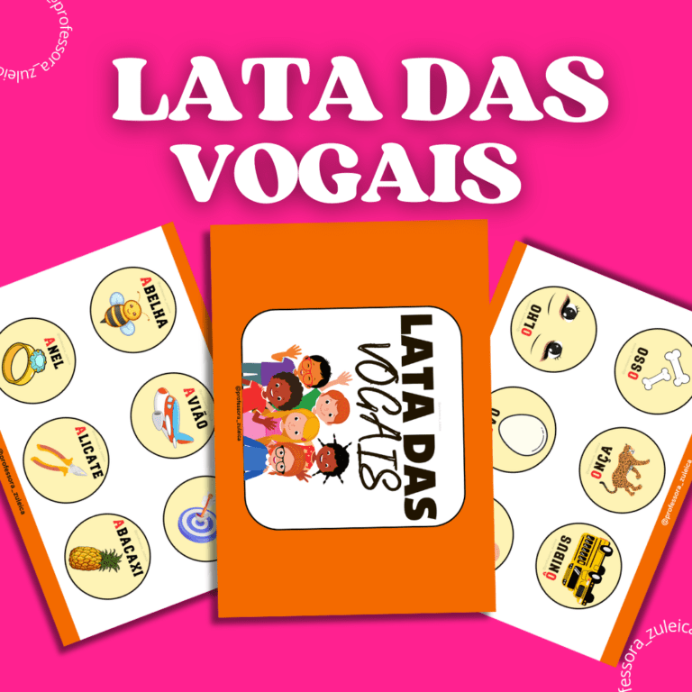 Lata Das Vogais Educa Market