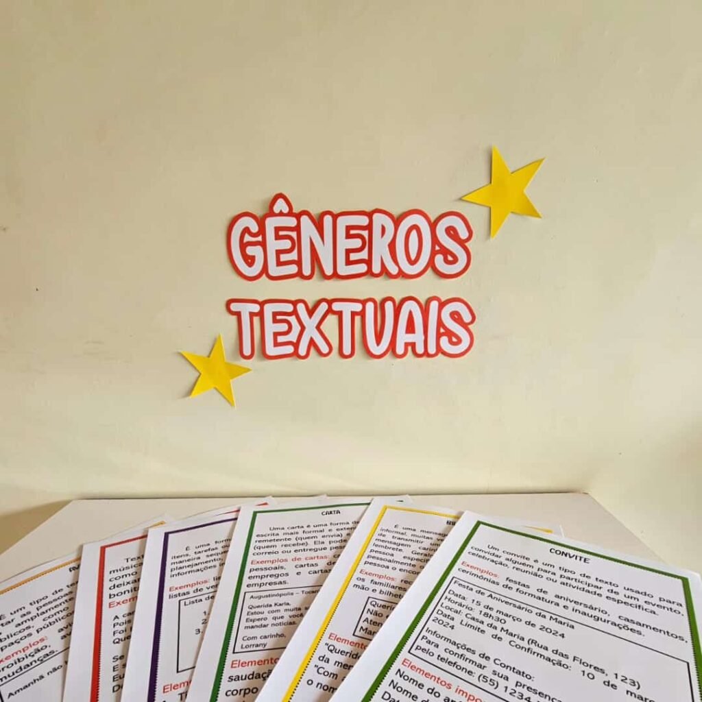 Kit De G Neros Textuais Educa Market