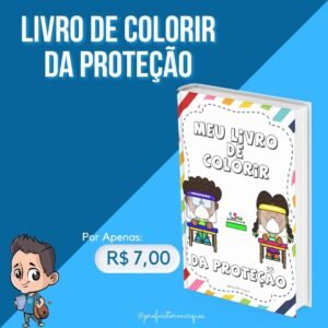 Livro de colorir da proteção