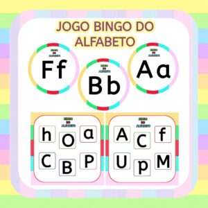 Jogo Bingo do Alfabeto