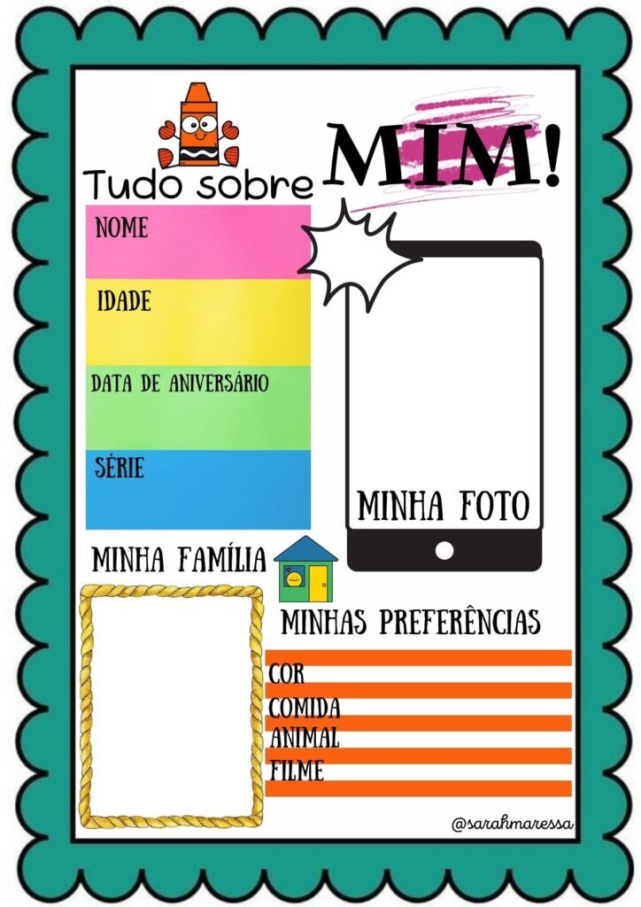 Ficha Identidade Educa Market 9211