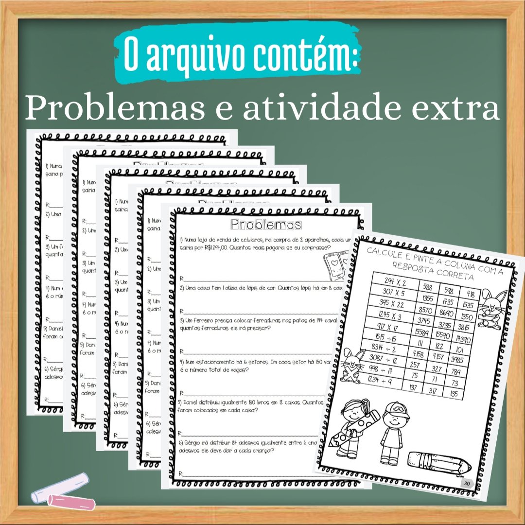 Tabuadas Multiplicação e Divisão worksheet