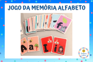 JOGO DA MEMÓRIA ALFABETO