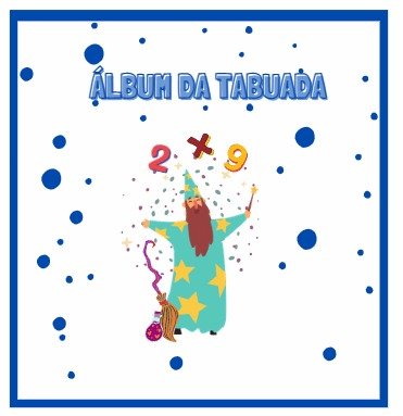 Álbum de figurinhas da tabuada - Educa Market