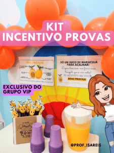 Kit Incentivo Provas /Maracujá