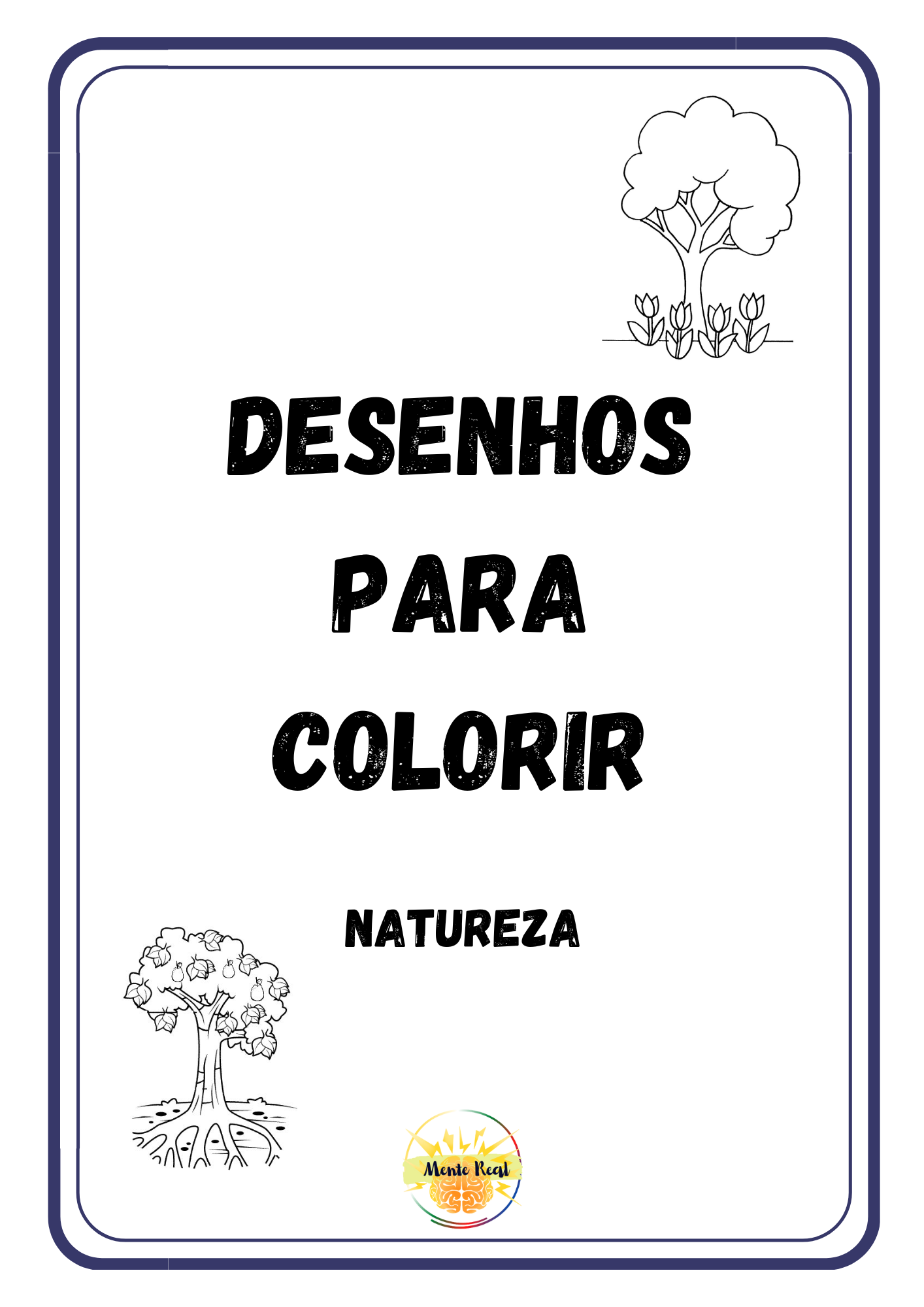 Apostila para Colorir - Natureza - Educa Market