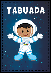 Card Tabuada Astronauta