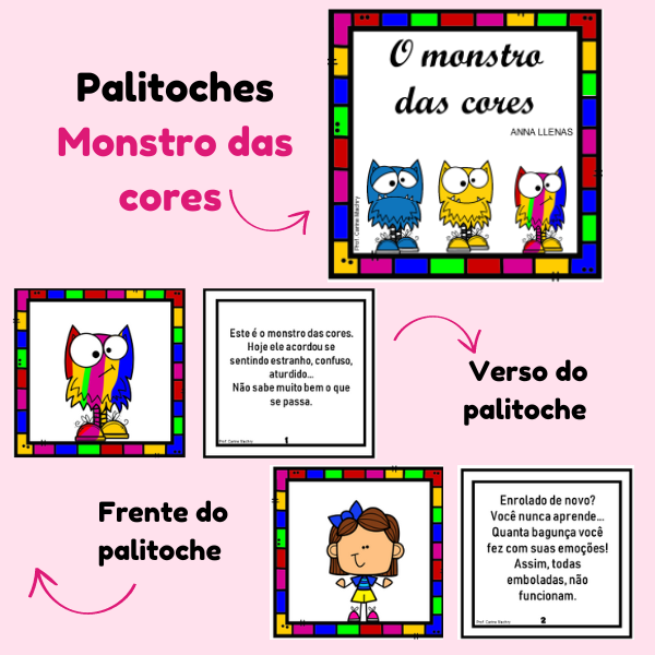 Kit Atividade Sobre O Monstro Das Cores Educa Market My Xxx Hot Girl 6658