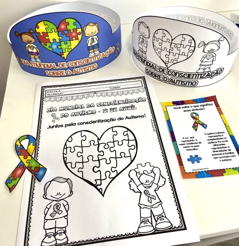 Kit Gratuito Dia Mundial De Conscientiza O Sobre O Autismo Educa Market