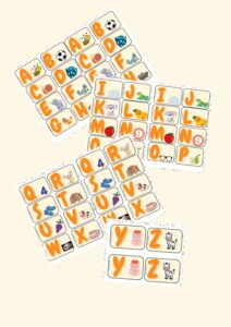 Jogo da Memória alfabeto