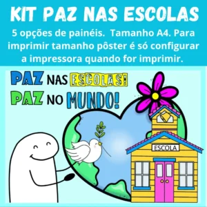 Kit Paz nas escolas