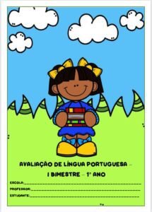 Avaliação de Língua Portuguesa 1°Ano