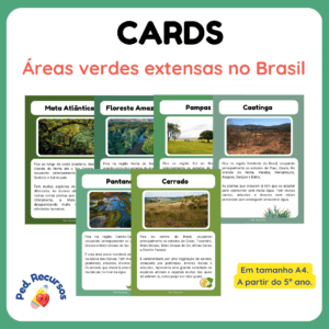 Cards biomas brasileiros