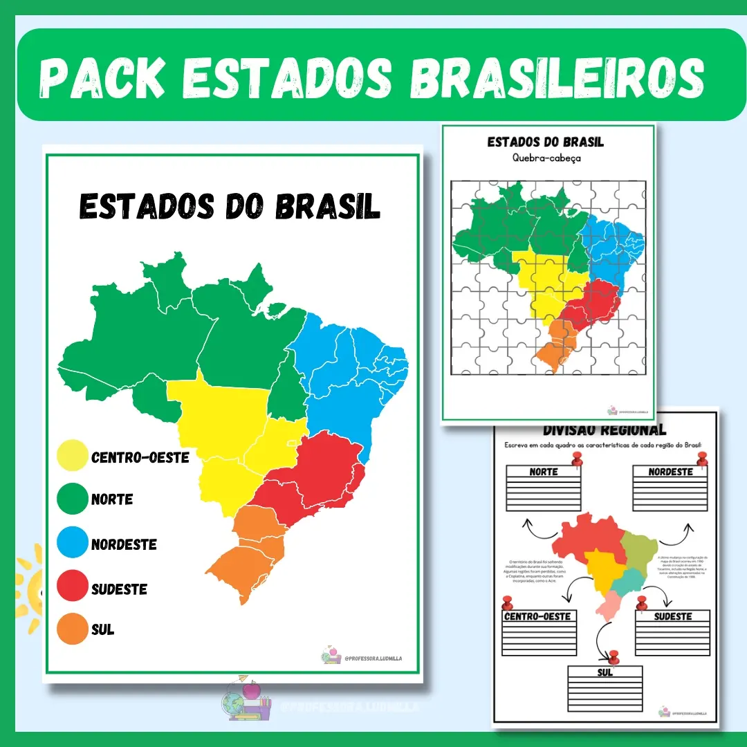 Pack Estados Brasileiros