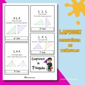 LAPBOOK Congruência de triângulos