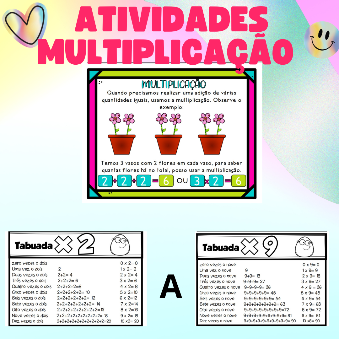 Jogo UNO da Multiplicação – Loja de atividades Pedagógicas