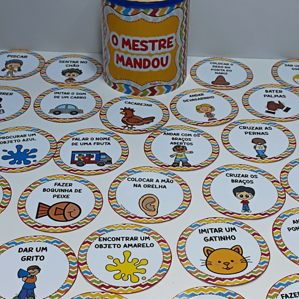 Brincadeira Na Lata O Mestre Mandou Educa Market