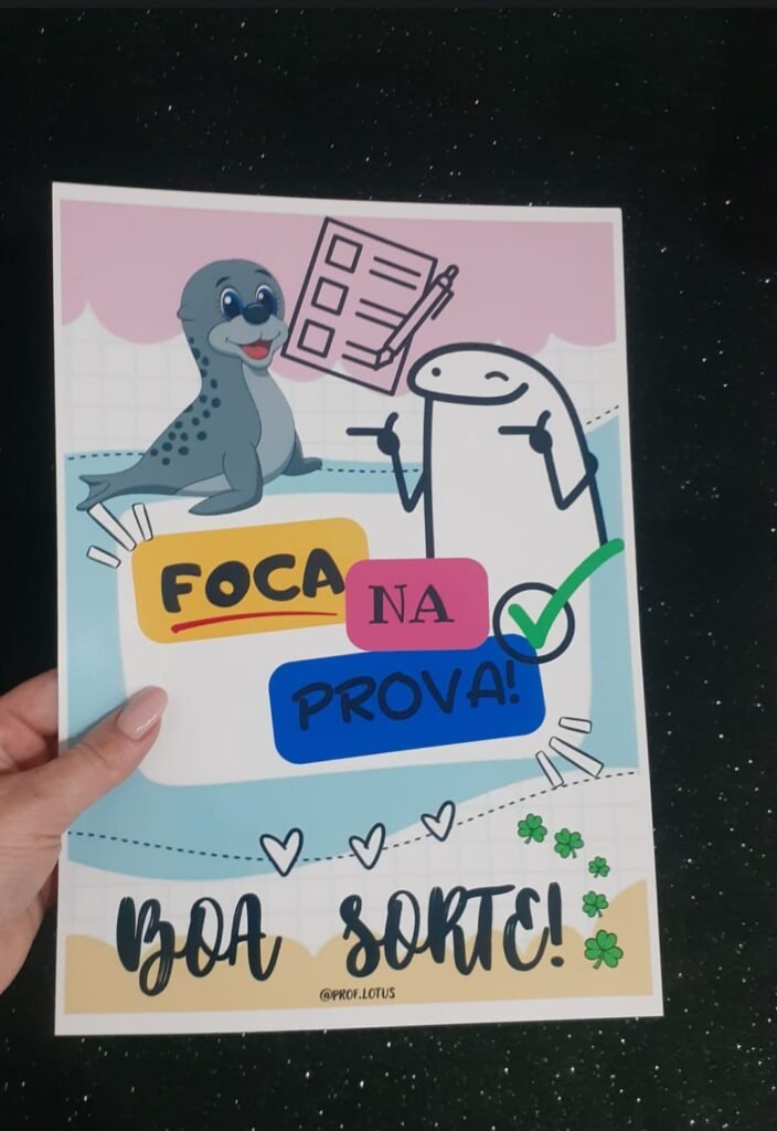 Recadinhos Dia De Provas Florks Educa Market