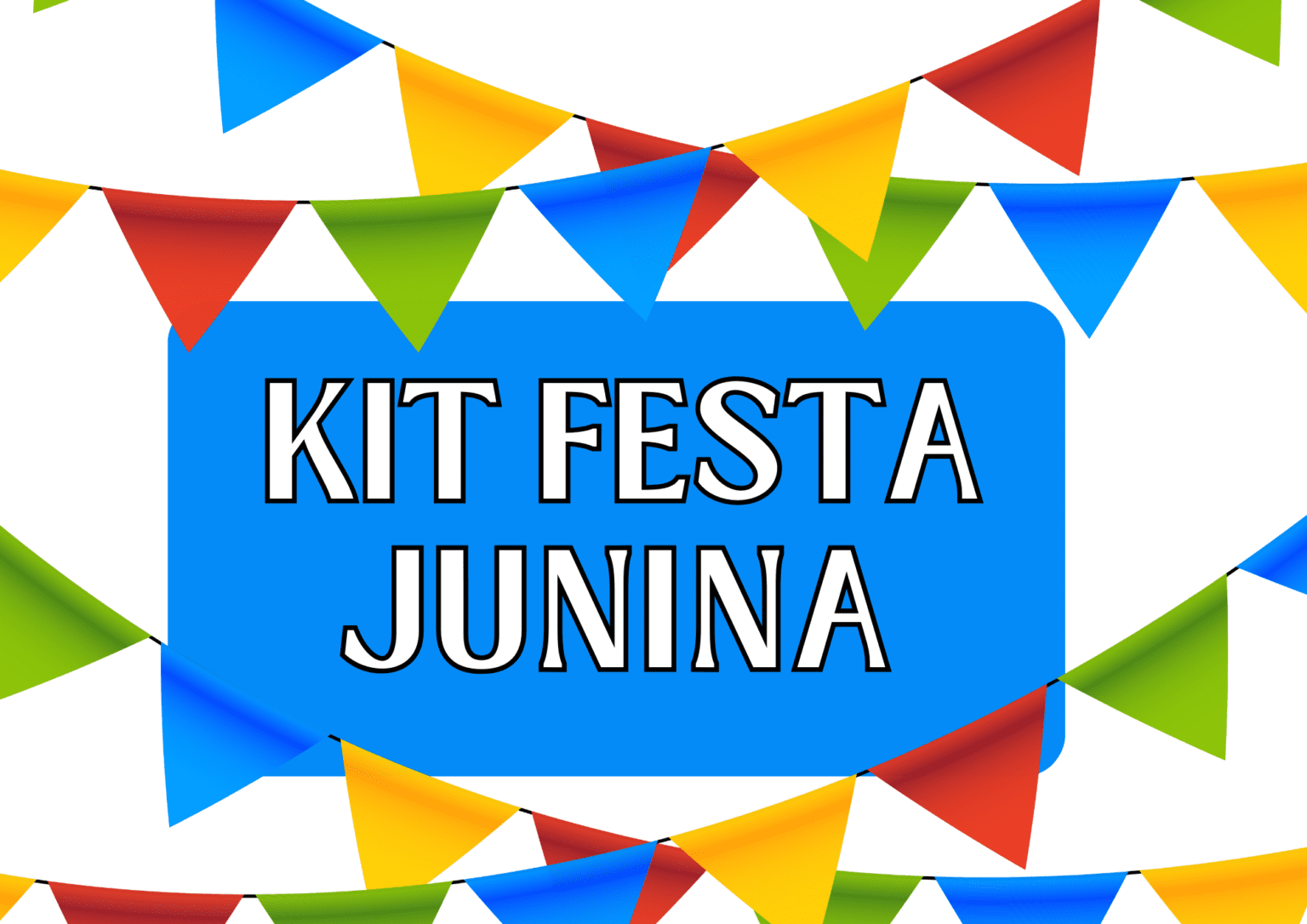 Kit Festa Junina Educa Market 5949