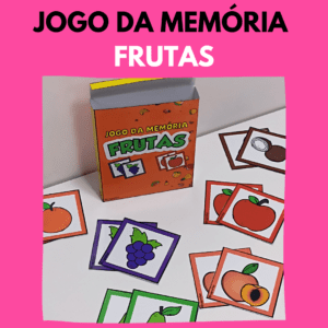 Jogo da memória – frutas