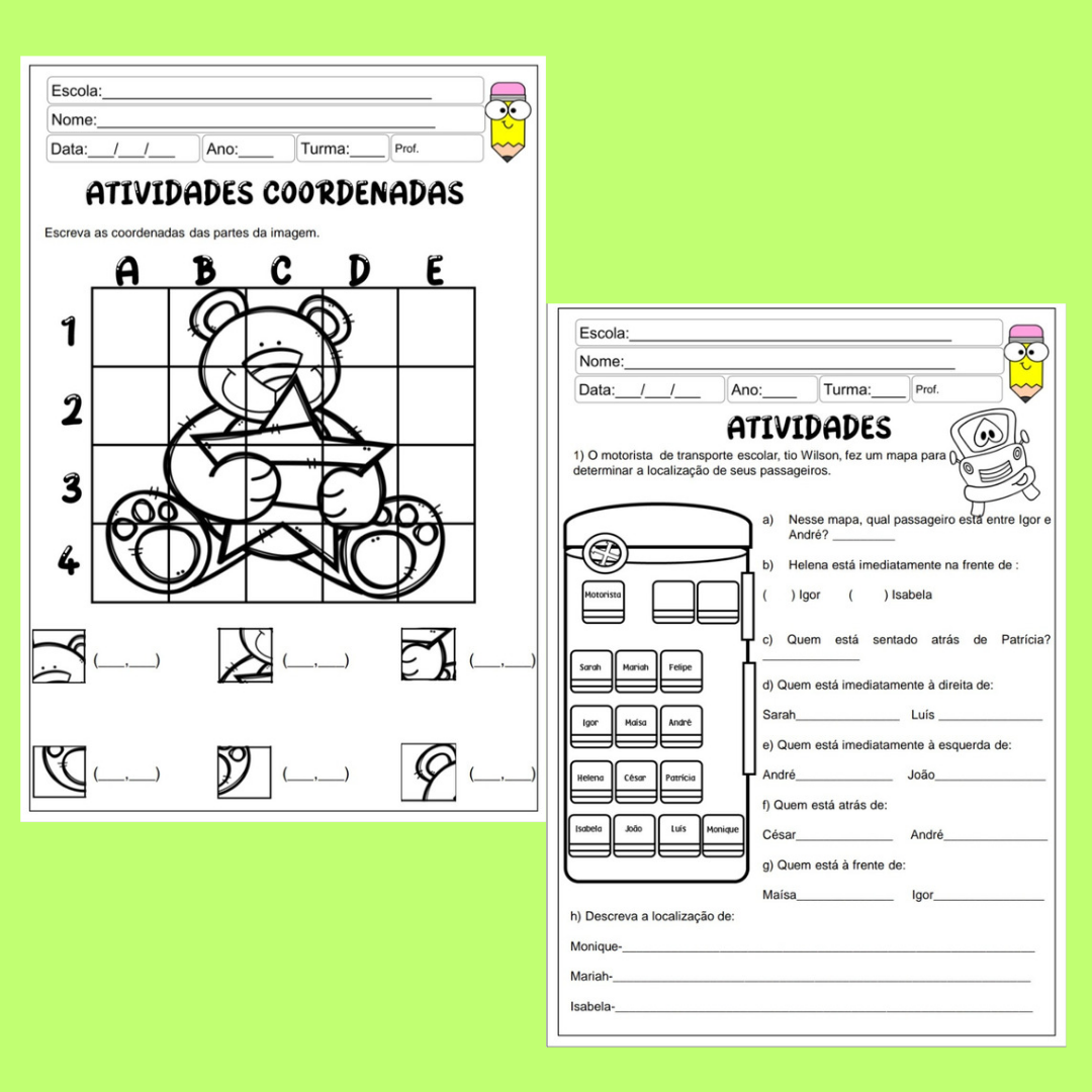 Bingo das Coordenadas - Educa Market