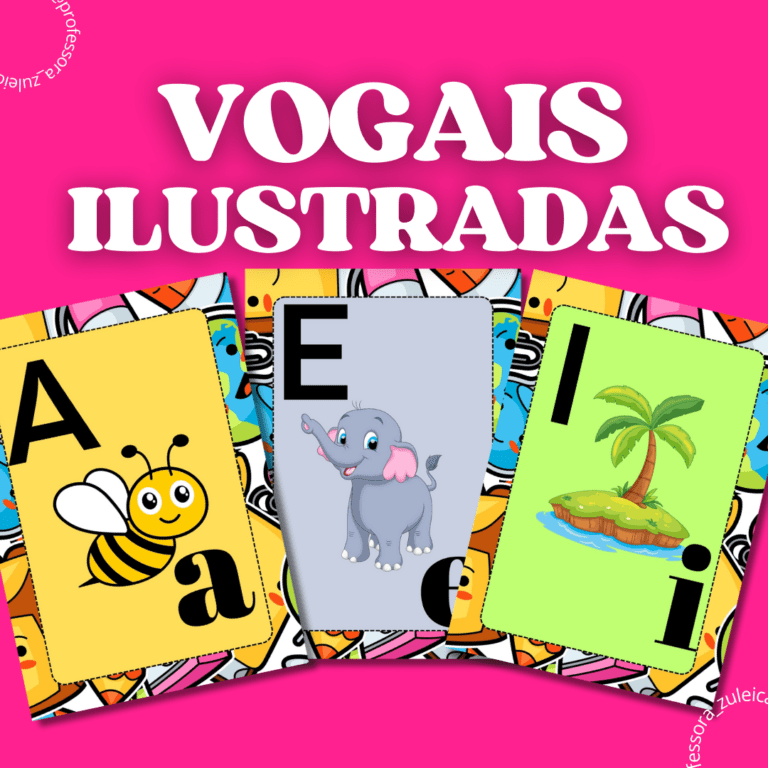 Vogais Ilustradas Educa Market