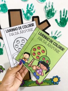 Livrinho de colorir – Dia da árvore