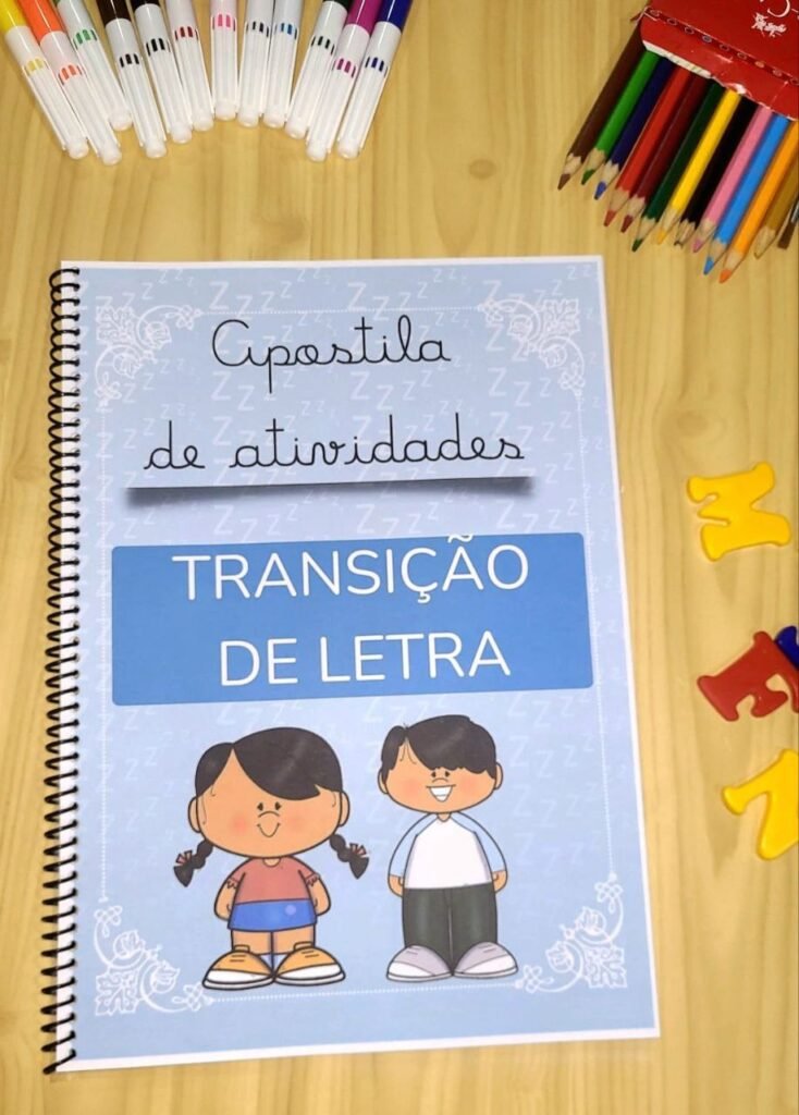 Apostila Transição Letra Cursiva Educa Market 4027