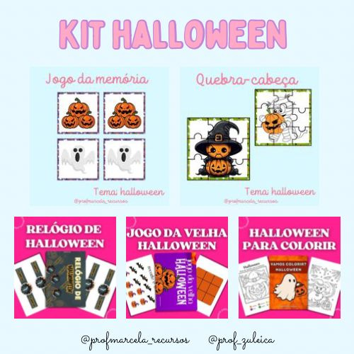 Halloween jogos da memória