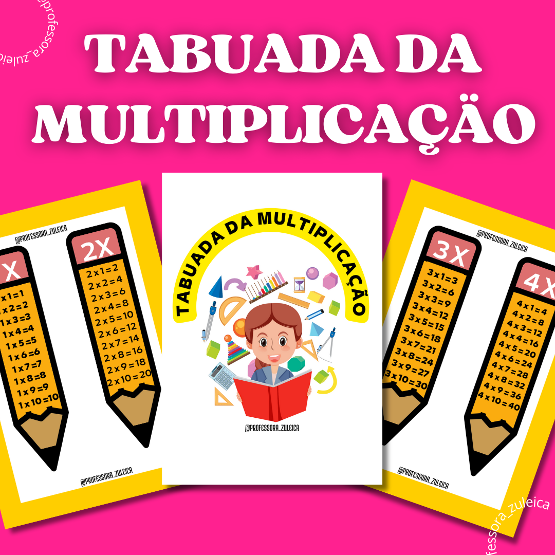Tabela De Multiplicação Por 6 Para Crianças. Educação Matemática