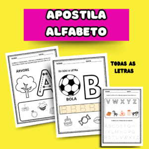 Apostila alfabeto Educação infantil