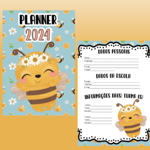 Planner 2024 abelha