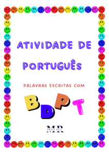 Atividade de português B,D,P e T