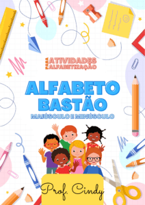Alfabeto Bastão – Maiúsculo e minúsculo