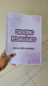 Caderno Pedagógico (Planner/agenda)