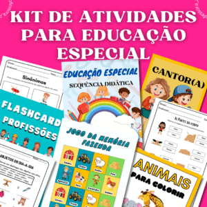 Kit de atividades para educação especial