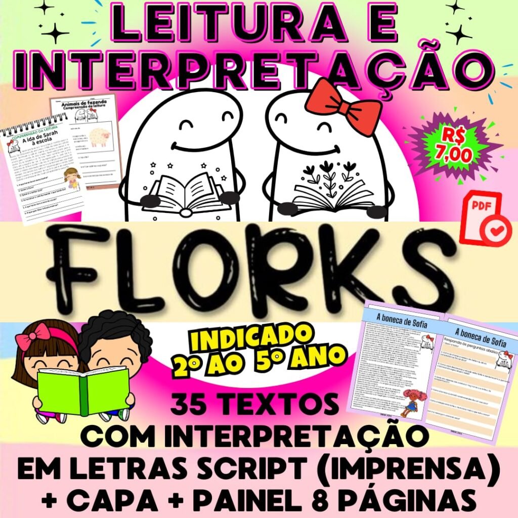 Leitura E Interpreta O Florks Educa Market