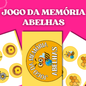 JOGO DA MEMÓRIA-ABELHAS