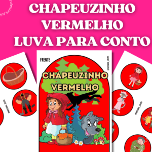 LUVA- CHAPEUZINHO VERMELHO