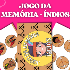 JOGO DA MEMÓRIA-INDIOS