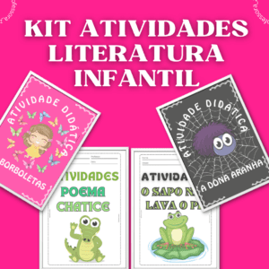 KIT ATIVIDADES LITERATURA INFANTIL