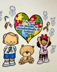 Kit Dia Mundial de Conscientização do Autismo