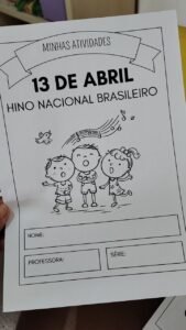 Atividades Dia do Hino Nacional Brasileiro
