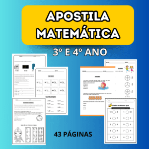 APOSTILA DE MATEMÁTICA 3º E 4º ANO