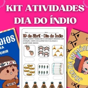 KIT ATIVIDADES DIA DO ÍNDIO