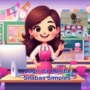 Jogo Roleta Sílabas Simples